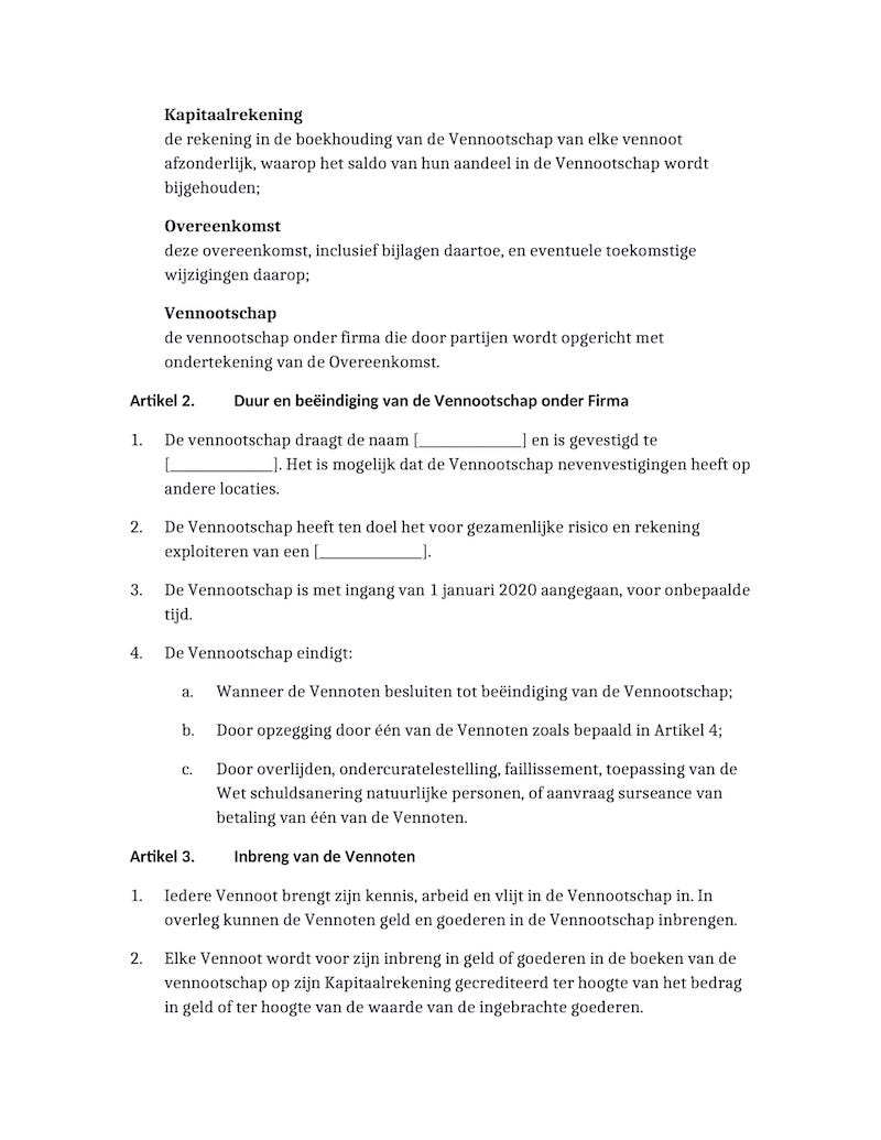 Voorbeeld van document, pagina 2